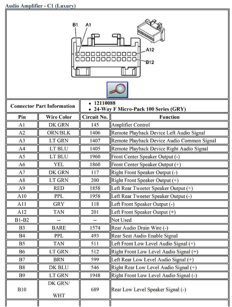 50 2005 Chevy Silverado 2500hd Radio Wiring Diagram Wiring Diagram Plan