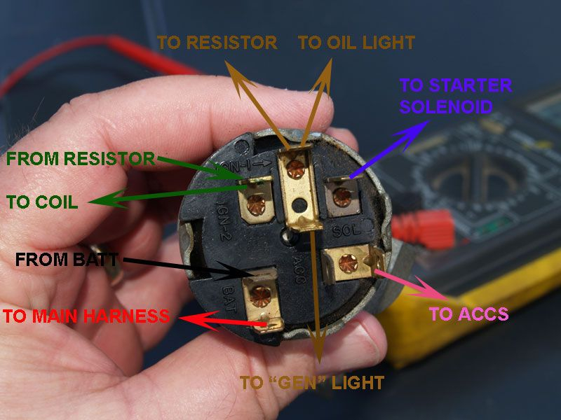 56 Bel Air Ignition Switch Wiring TriFive 1955 Chevy 1956 Chevy